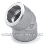 Hastelloy B2 45 Deg Elbow - Type of Hastelloy B2 Socket weld fittings