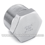 Stainless Steel 316L Hexagon Head Plug -Type of Stainless Steel 316L Pipe Fittings