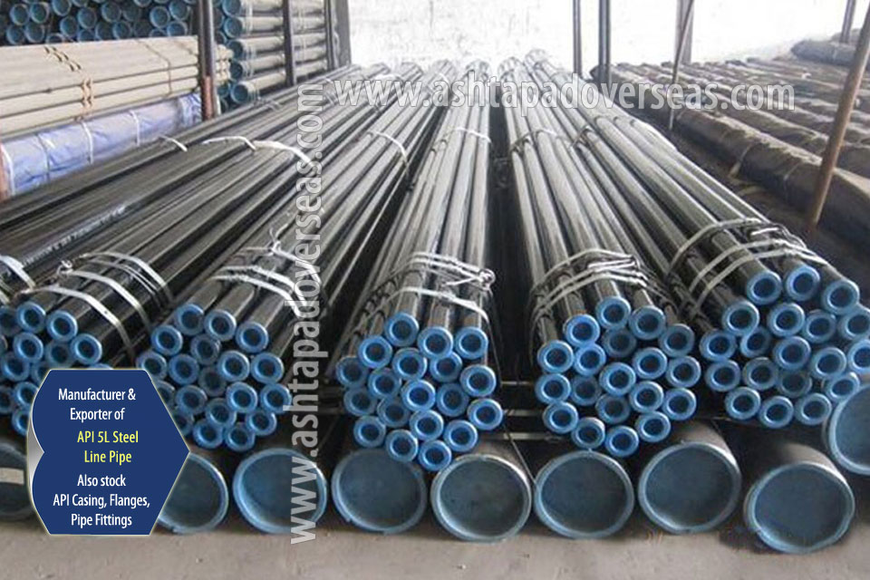 API 5L X42 Line Pipe ready stock in our Stockyard